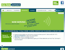 Tablet Screenshot of iglteleconnect.com
